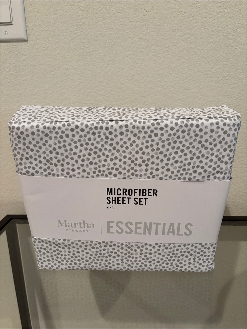 Martha Stewart Essentials - King Microfiber Sheet Set